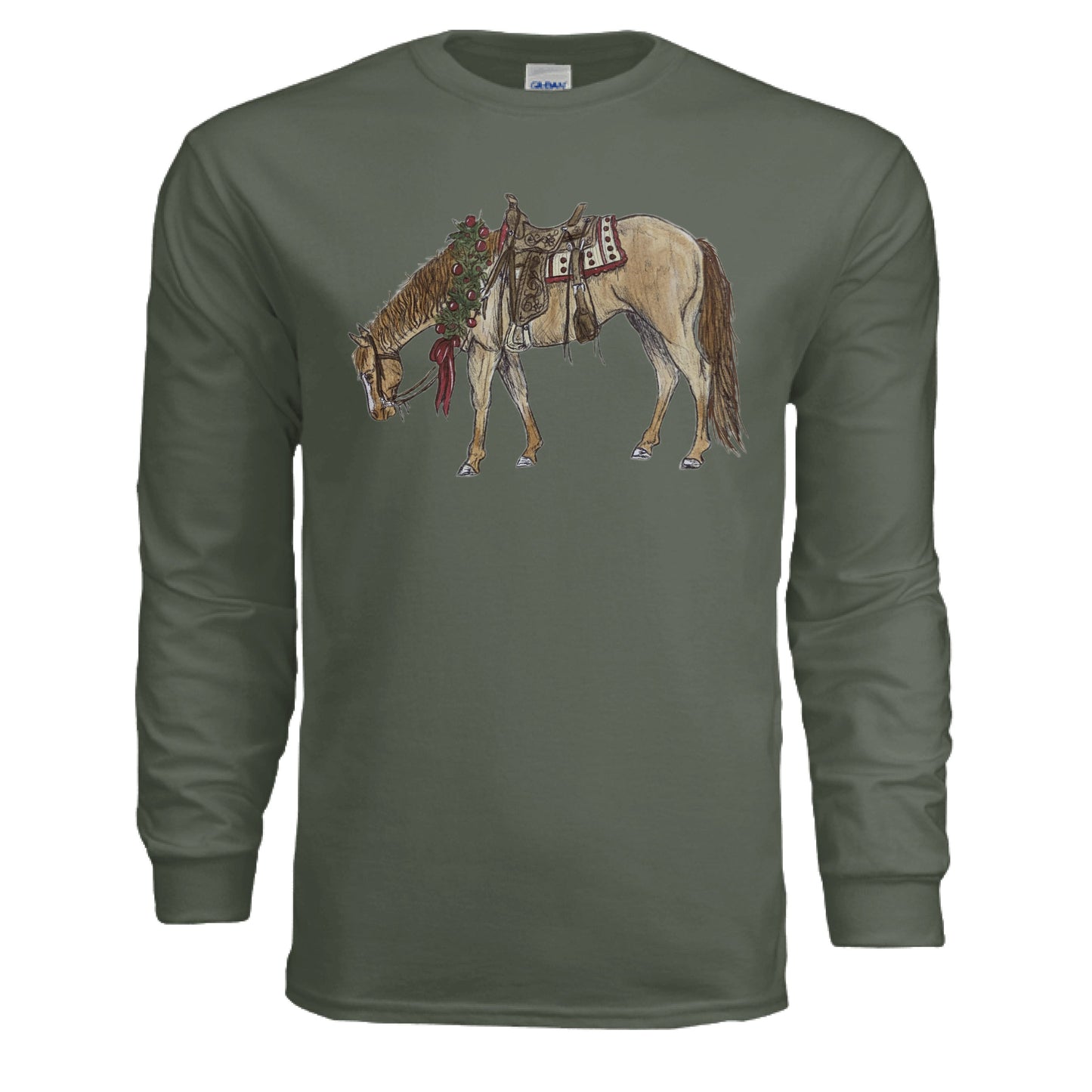 Holiday Pony LS tee