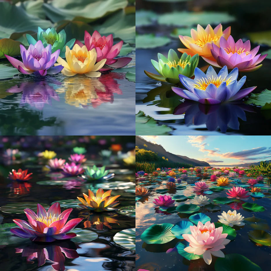 Premium Mix Colour Lotus Flower Seeds for Vibrant Gardening  Perfect for Home and Outdoor Gardens