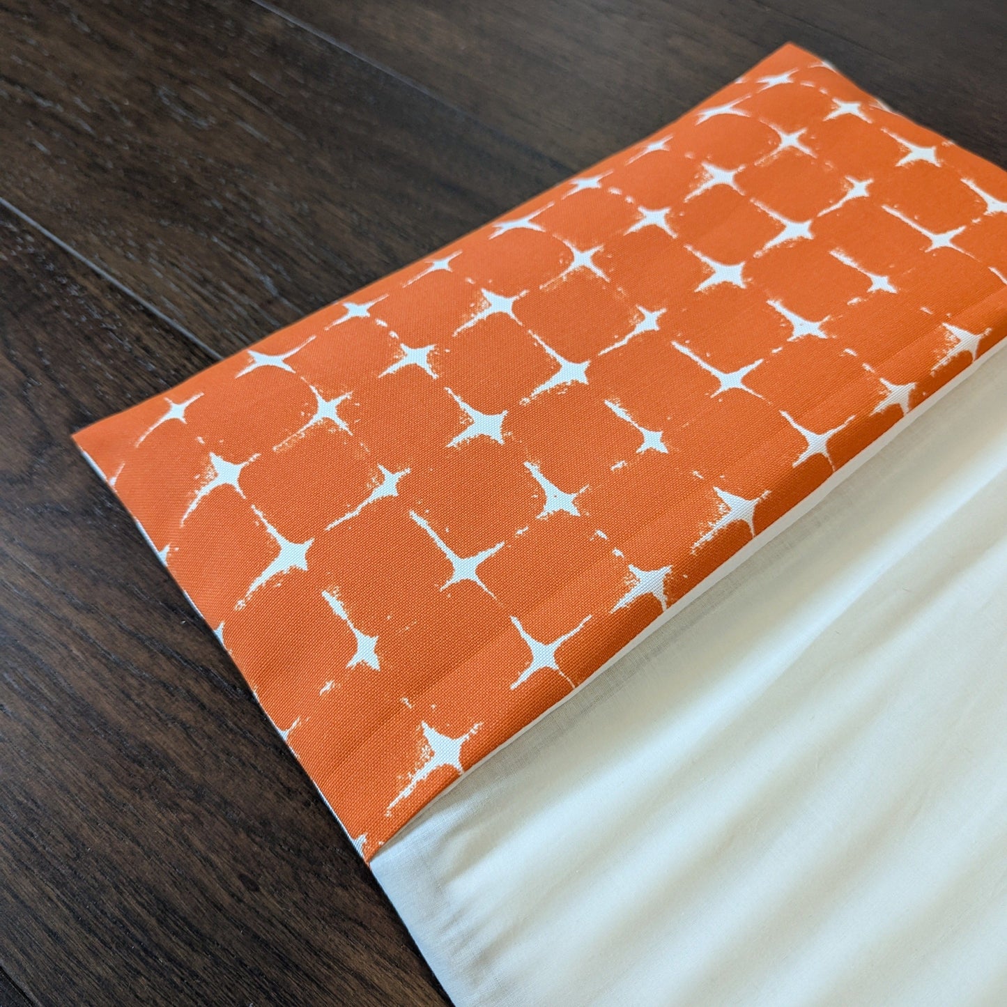 Orange Geometric Pattern Cushion Cover, Compatible with IKEA Children's Poang