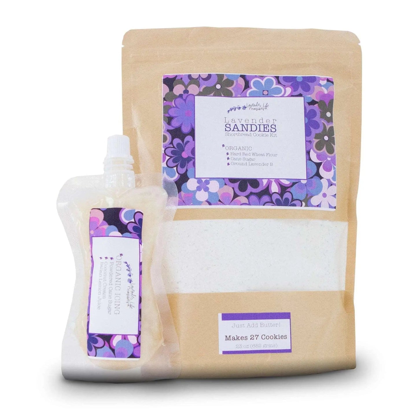 Sandies - A Lavender Shortbread Cookie Kit