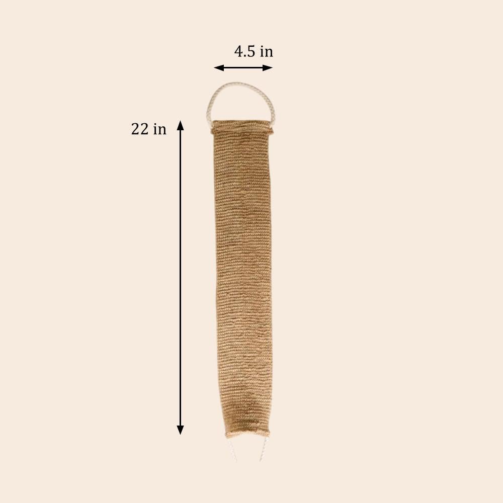 Sisal Linen Back Scrubber