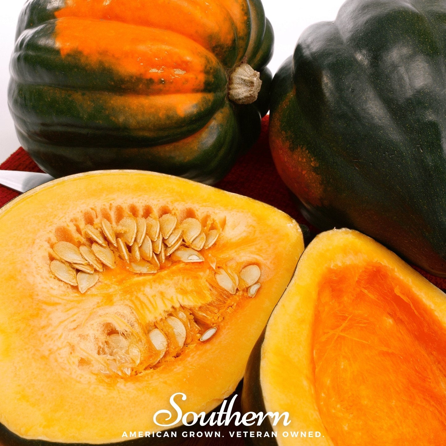 Table Queen Acorn Winter Squash – 25 Seeds