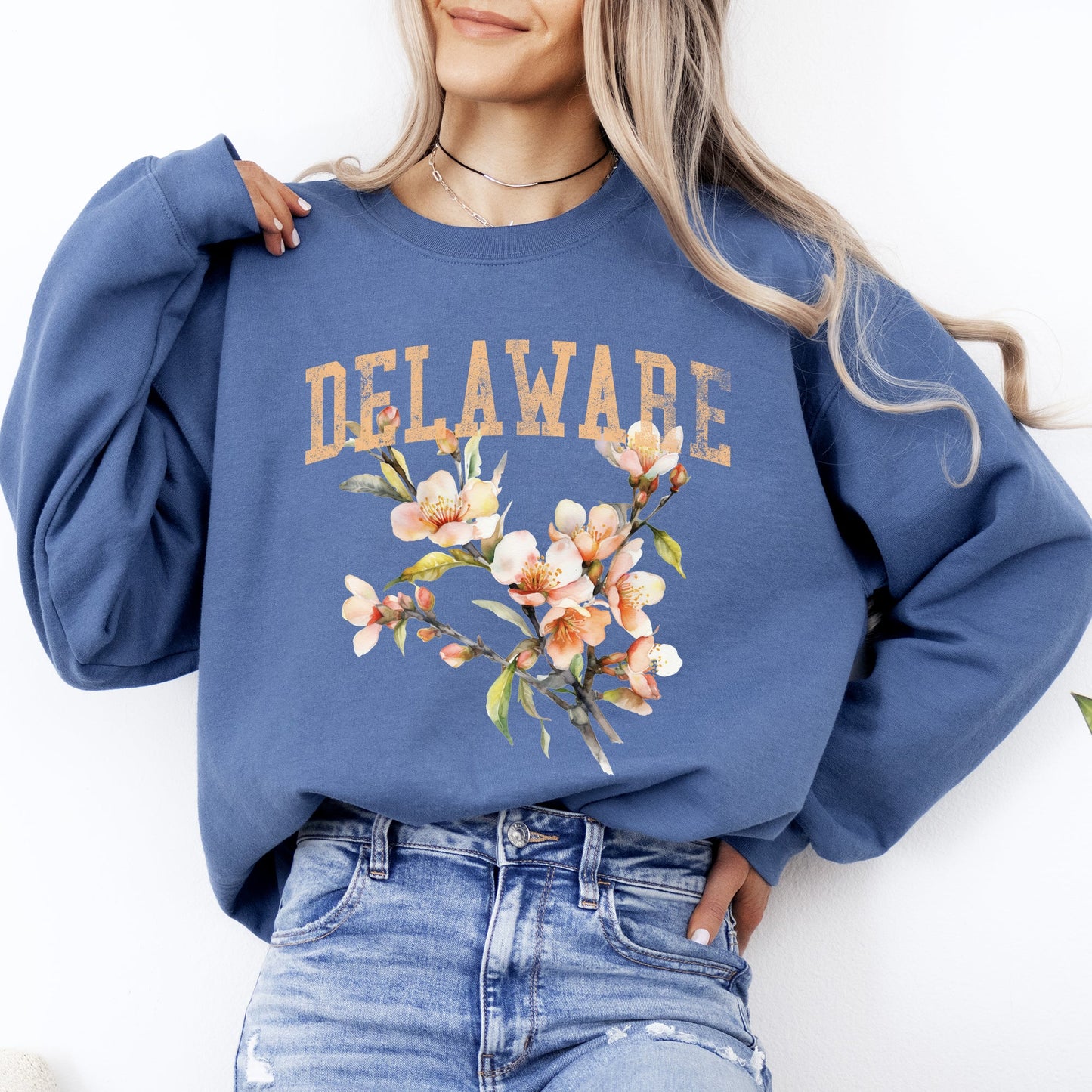 Delaware State Flower Sweatshirt