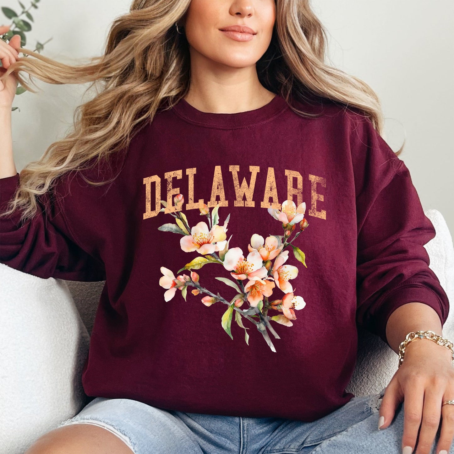 Delaware State Flower Sweatshirt