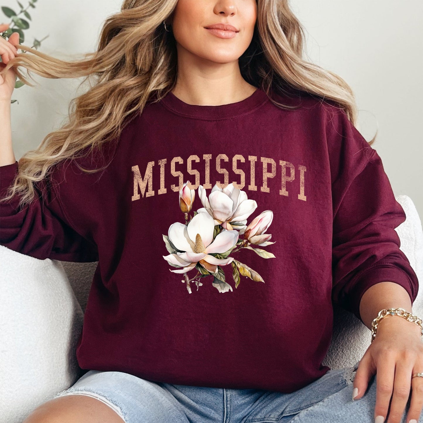 Mississippi State Flower Sweatshirt