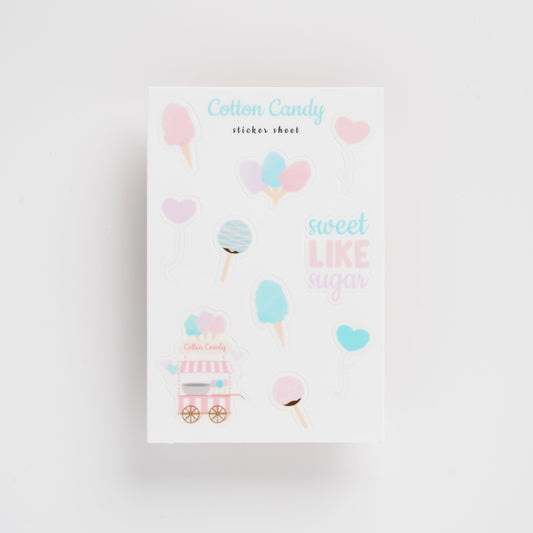 Cotton Candy Sticker Sheet