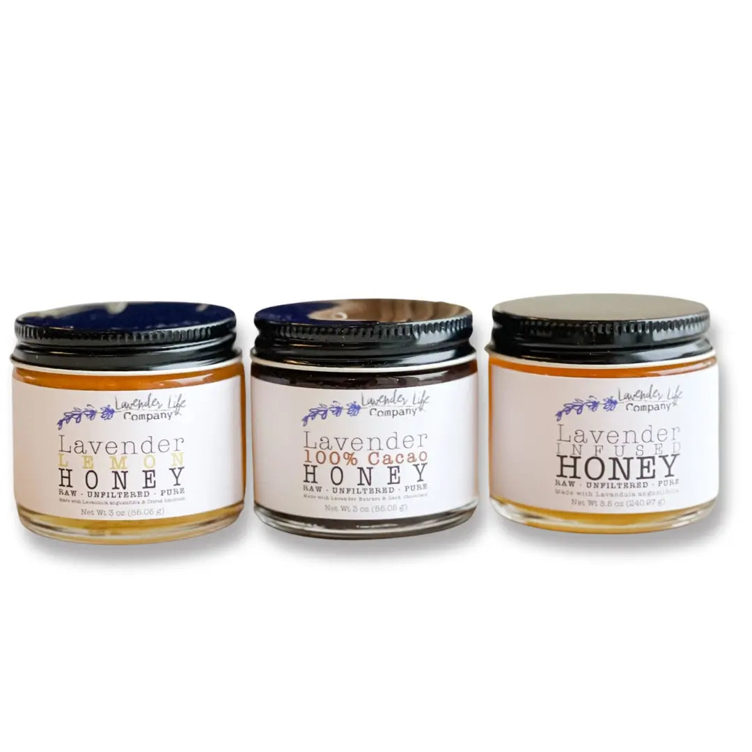 Trio Honey Gift Set — Lavender Gift