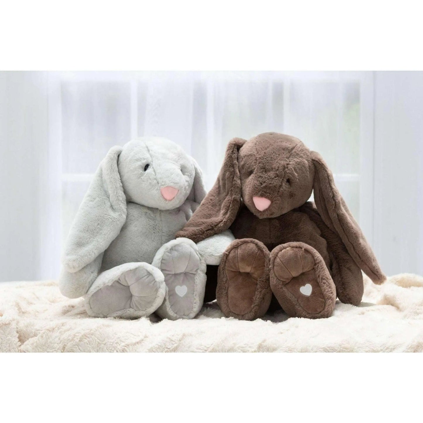 XL Xander Bunny — Oversized Bunny Plush with Warming Lavender Center
